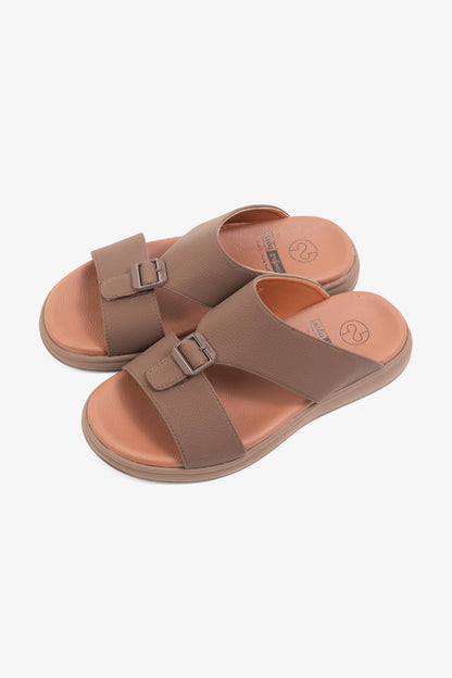 COMFORT PLUS MENS SANDALS-TD111 BROWN