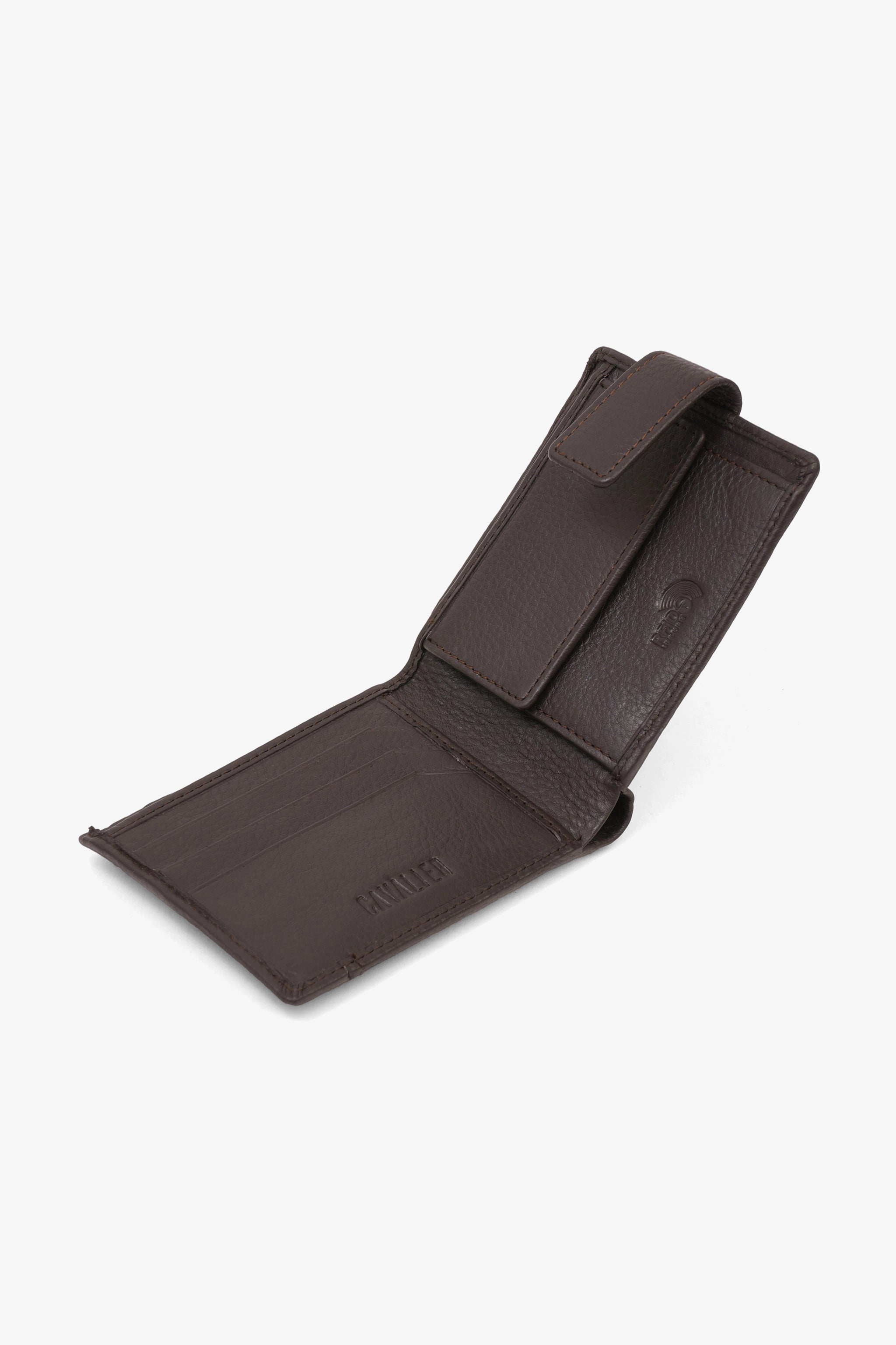 UOMO CAVALIER PREMIUM LEATHER URBANITE WALLET BROWN - Seventy7