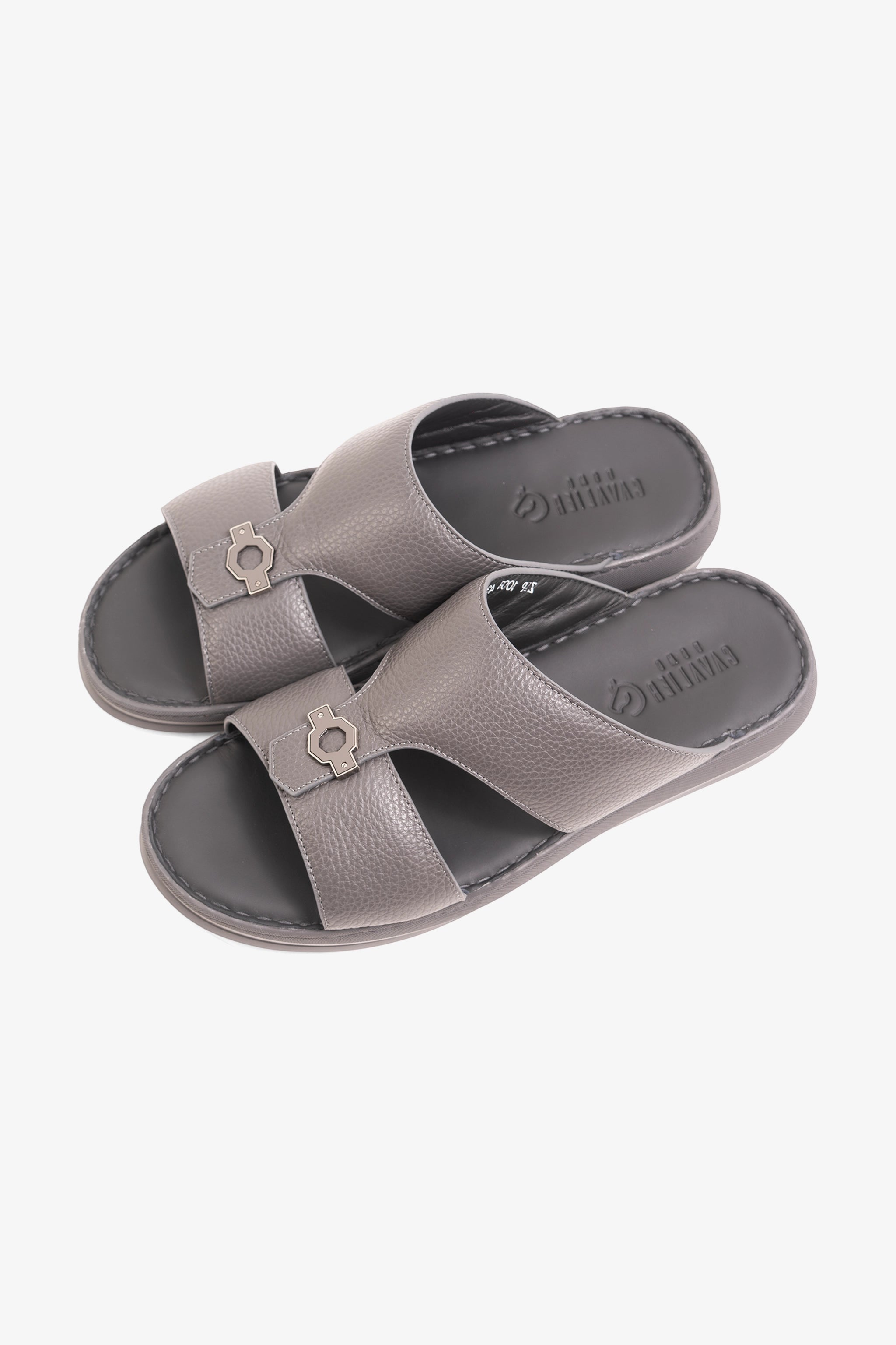 CAVALIER MENS SANDALS-ZIP1003 GREY