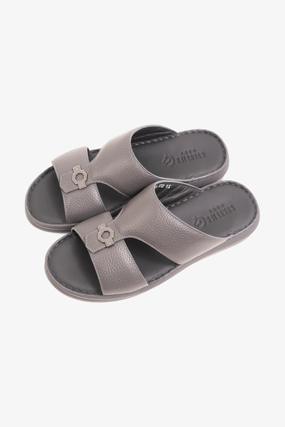 CAVALIER MENS SANDALS-ZIP1003 GREY
