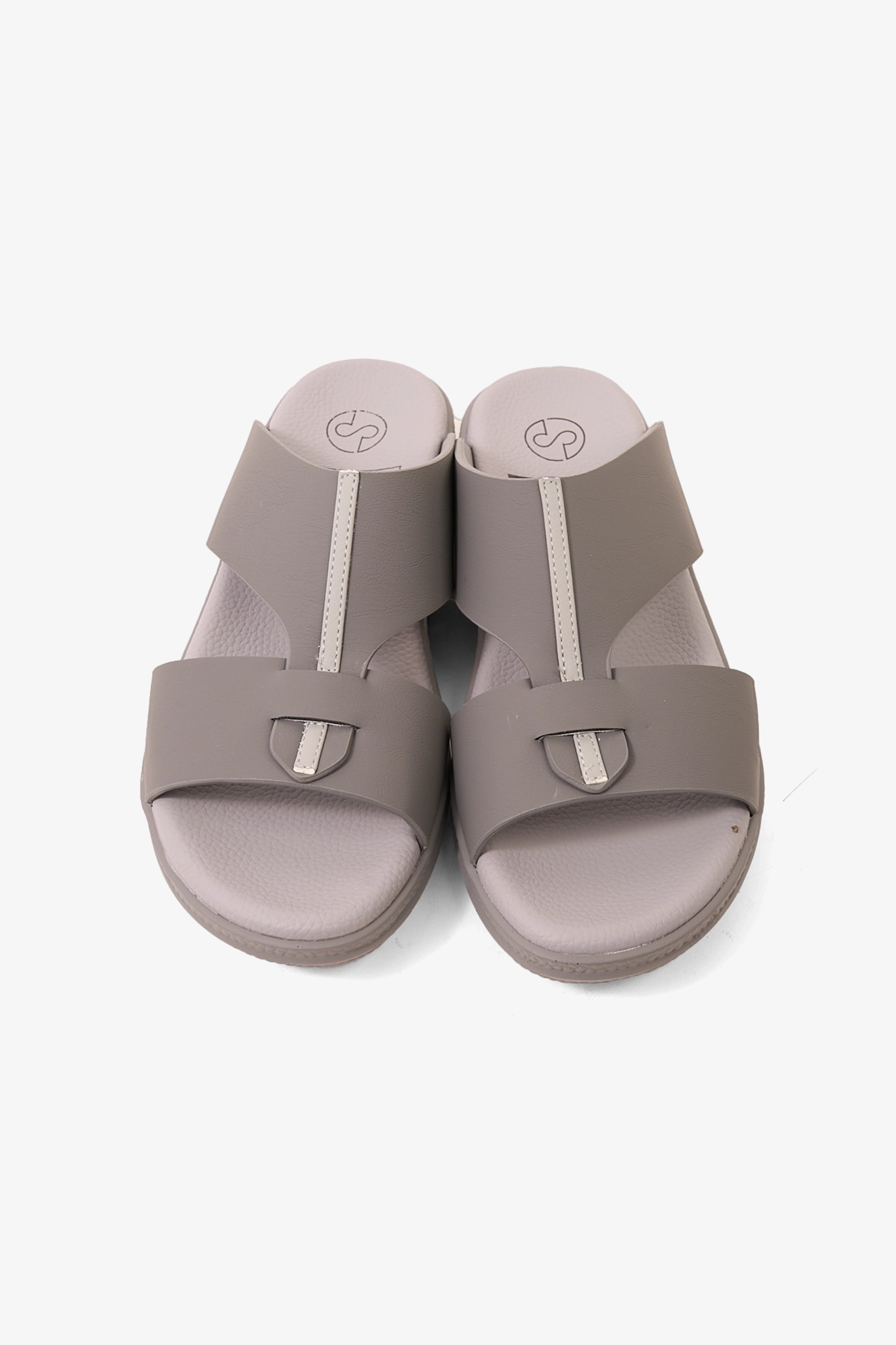 COMFORT PLUS GLIDE LUXE ARABIC SANDALS GREY - Seventy7