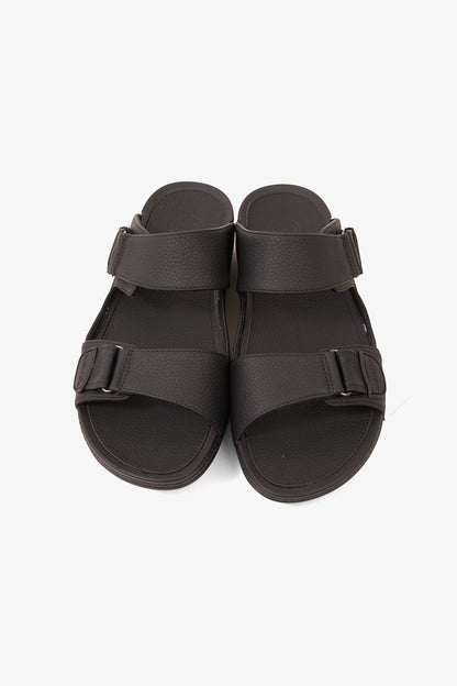 COMFORT PLUS ELITE CUSHION ARABIC SANDALS BLACK