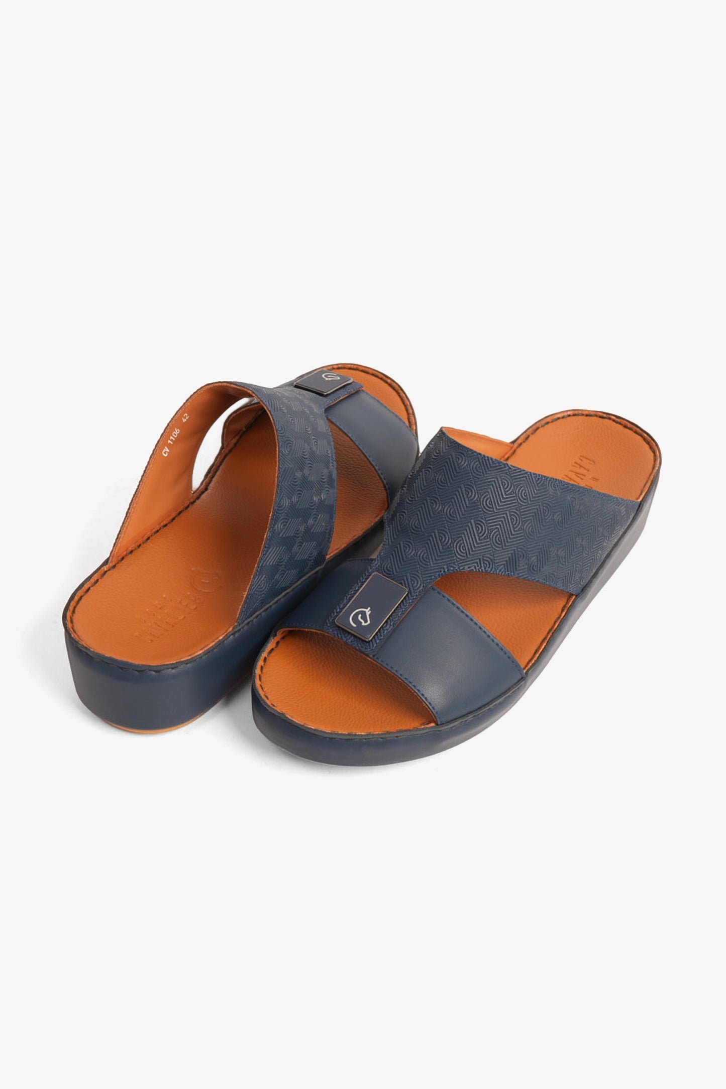 UOMO CAVALIER MENS SANDALS  - CV1106 NAVY