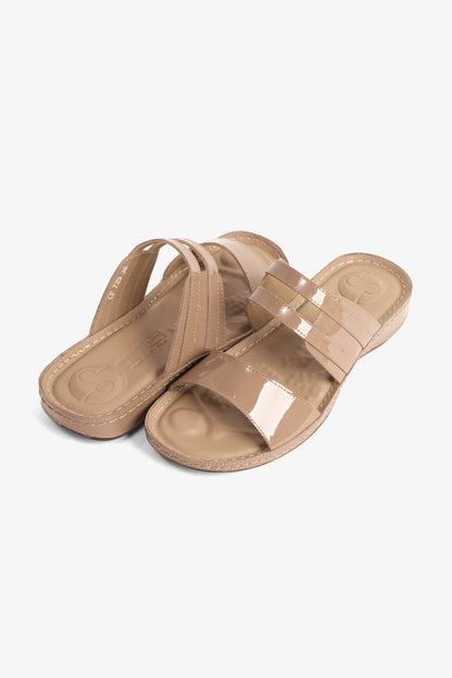 COMFORT PLUS LADIES SANDALS  -  CP729 STONE