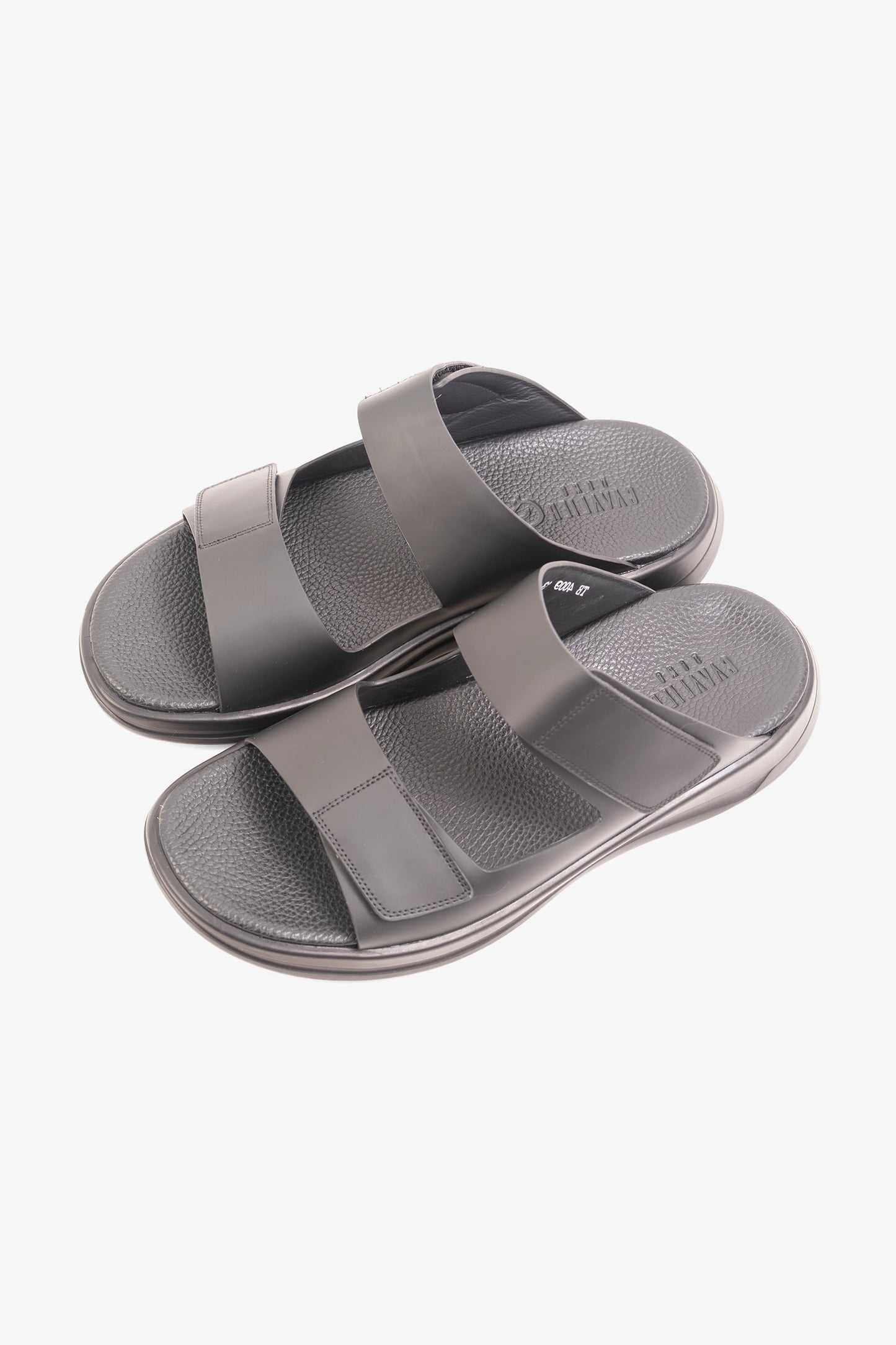 CAVALIER  MENS SANDALS-TB 4009 BLACK
