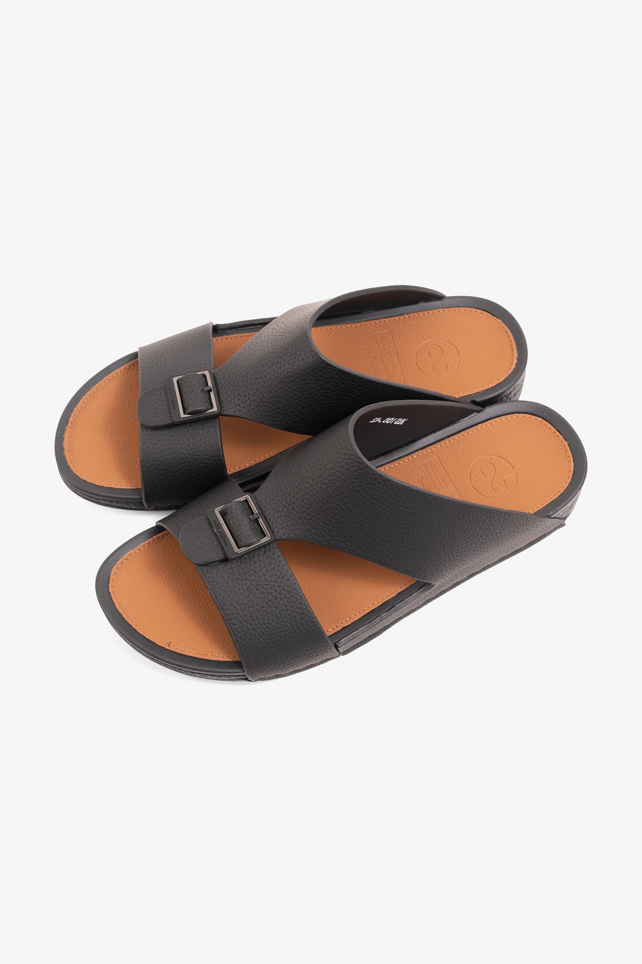 COMFORT PLUS MENS SANDALS-AS106 BLACK