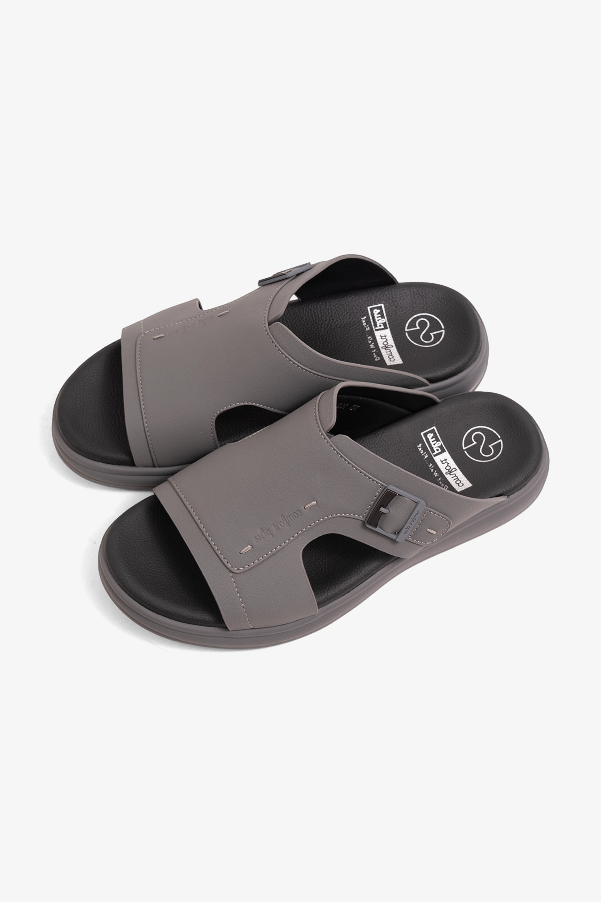 COMFORT PLUS MEN'S ULTRA ELEVATE SANDALS GREY