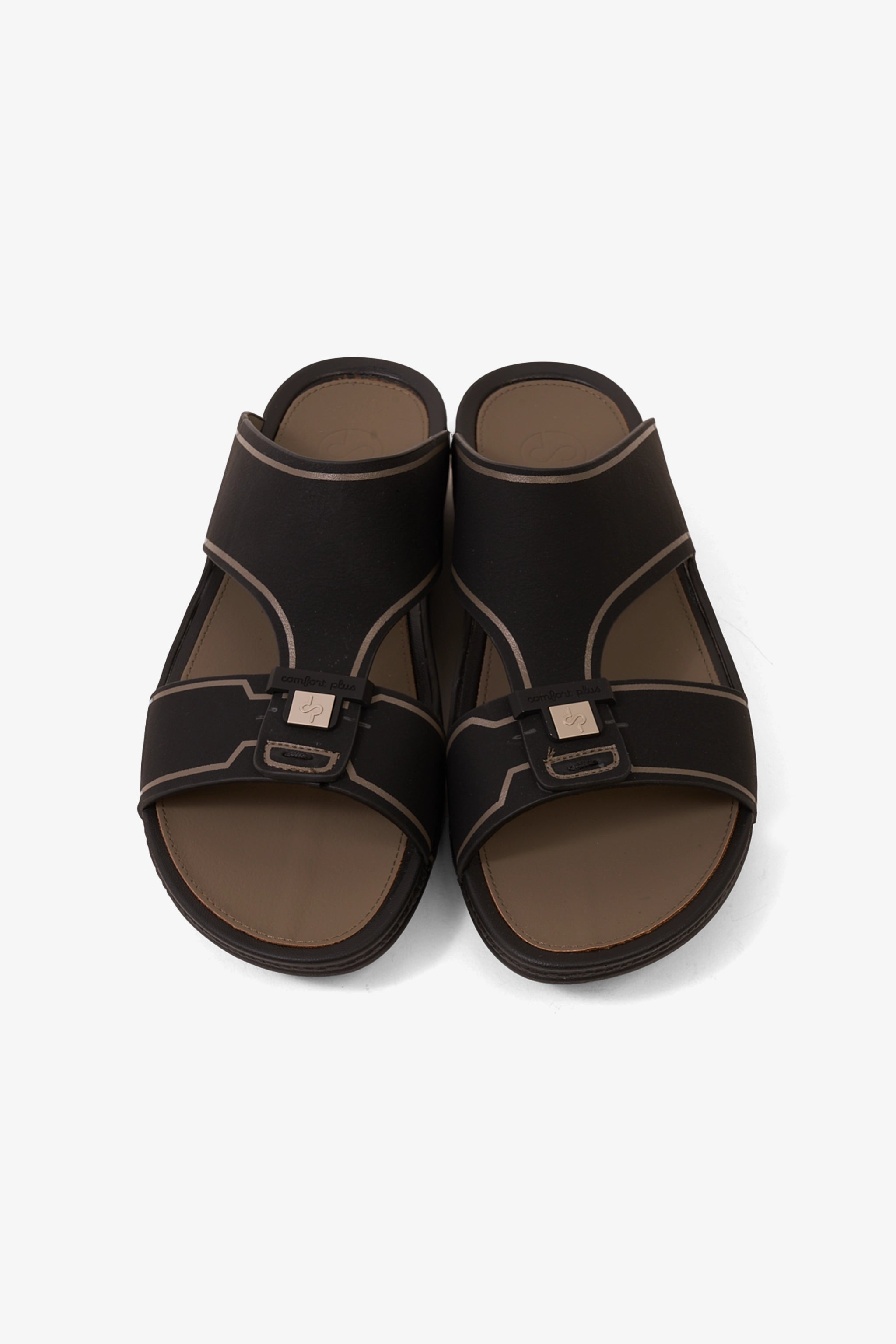 COMFORT PLUS EQUILIBRIUM WALK ARABIC SANDALS BLACK - Seventy7