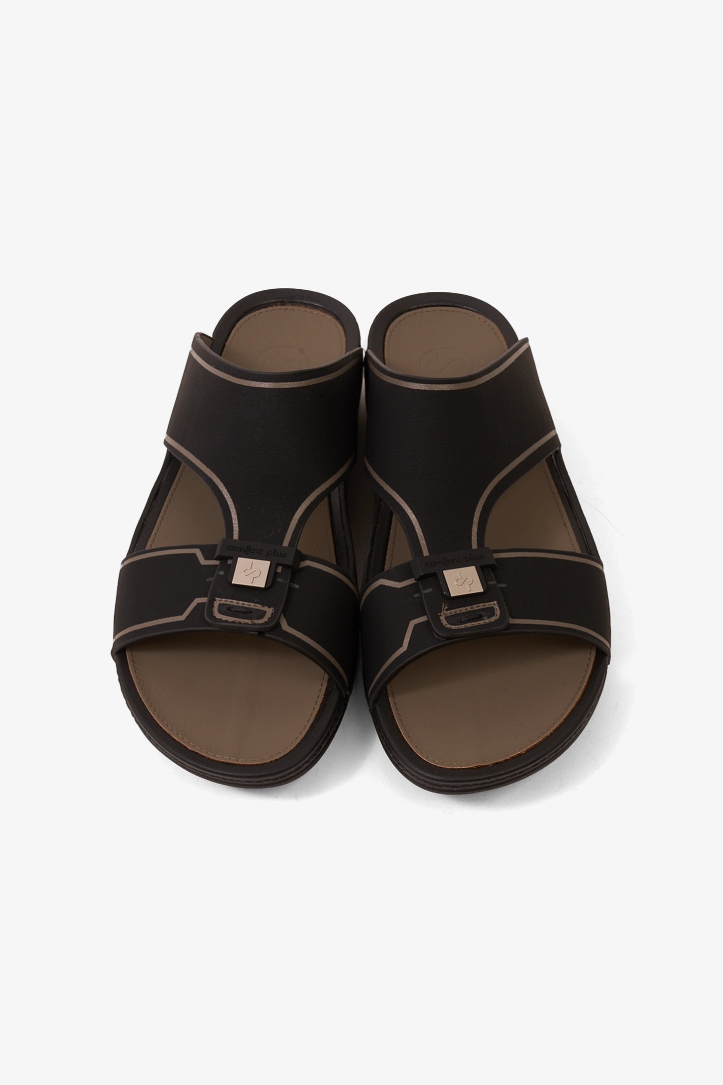 COMFORT PLUS EQUILIBRIUM WALK ARABIC SANDALS BLACK