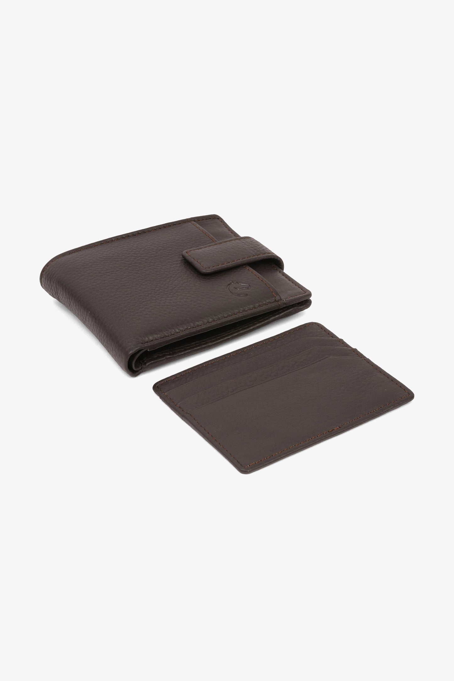 UOMO CAVALIER PREMIUM LEATHER URBANITE WALLET BROWN - Seventy7
