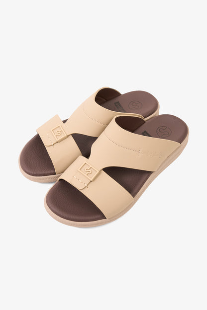 COMFORT PLUS ZEN BALANCE ARABIC SANDALS BEIGE