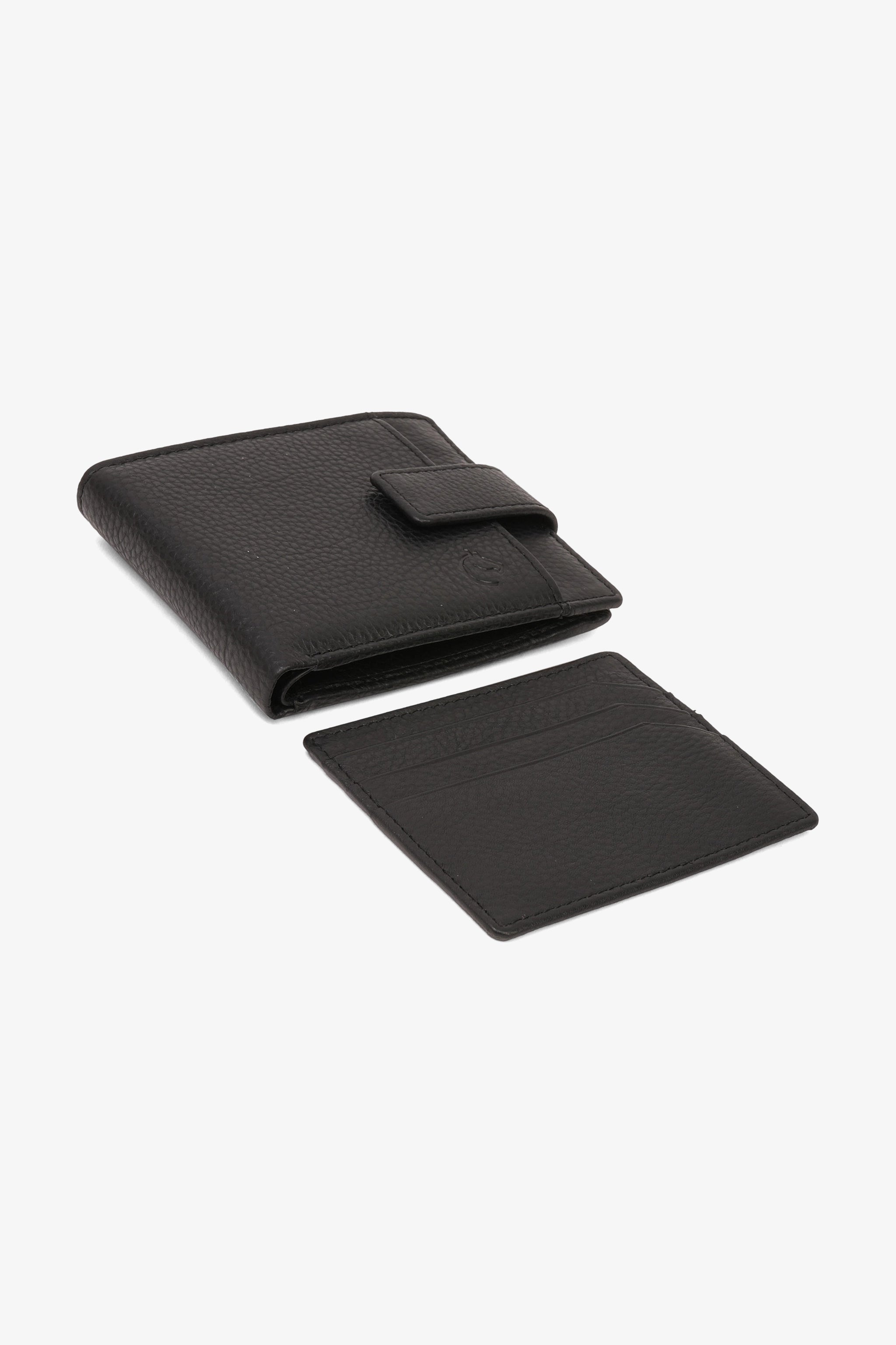 UOMO CAVALIER PREMIUM LEATHER URBANITE WALLET BLACK - Seventy7