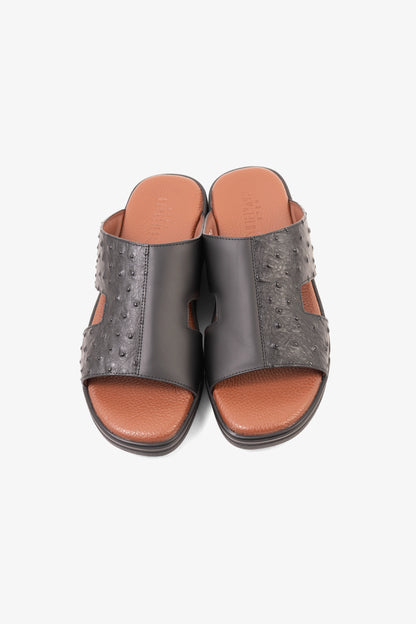 CAVALIER MENS SANDALS - HAR 334 BLACK