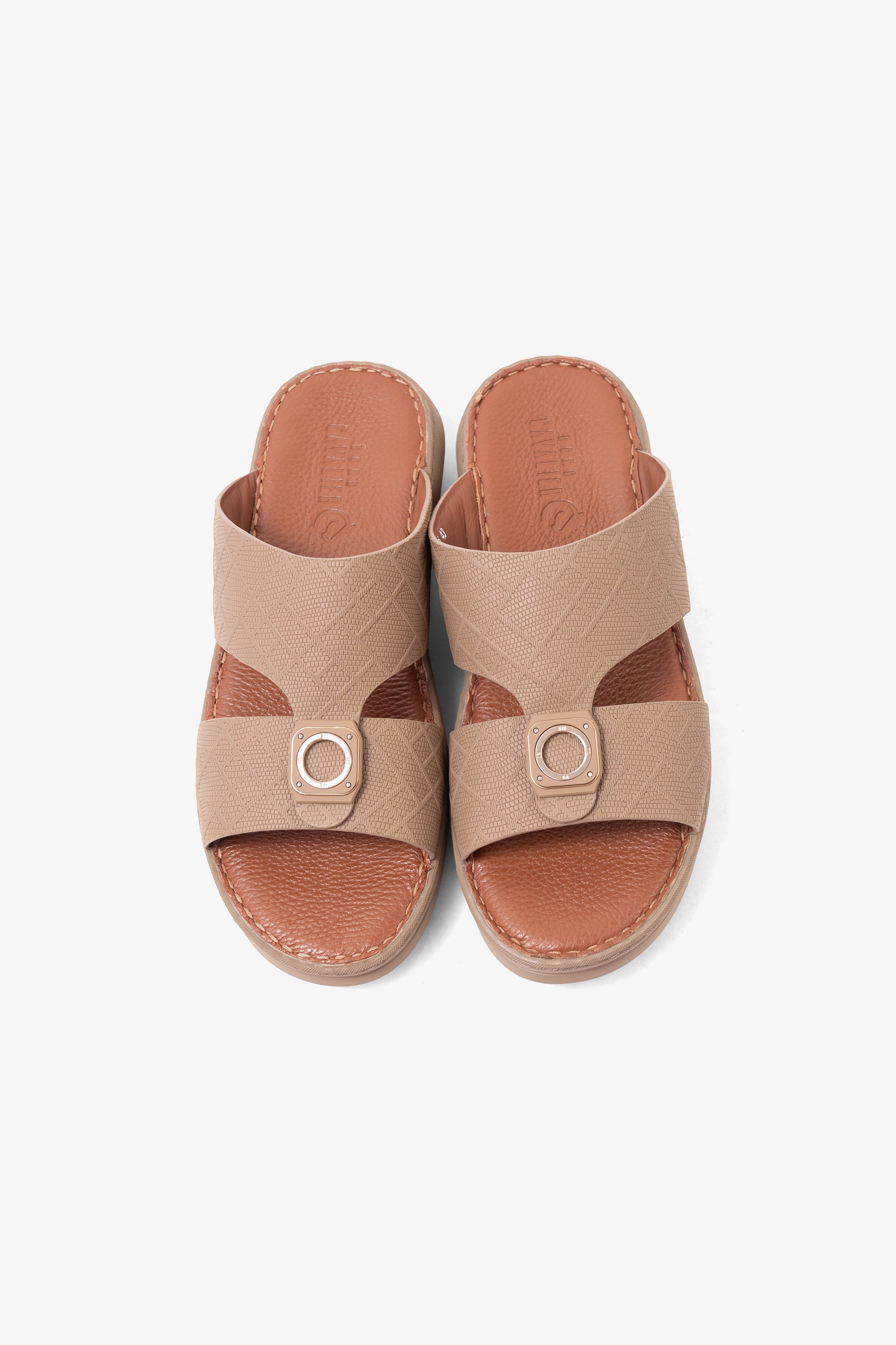 CAVALIER MENS SANDALS-ZIP1005 SAND