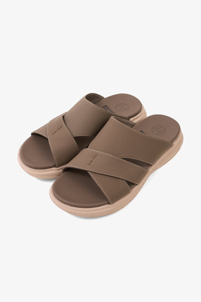 COMFORT PLUS CLOUD STEP ARABIC SANDALS COCOA