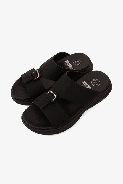 COMFORT PLUS PURE MOTION ARABIC SANDALS BLACK