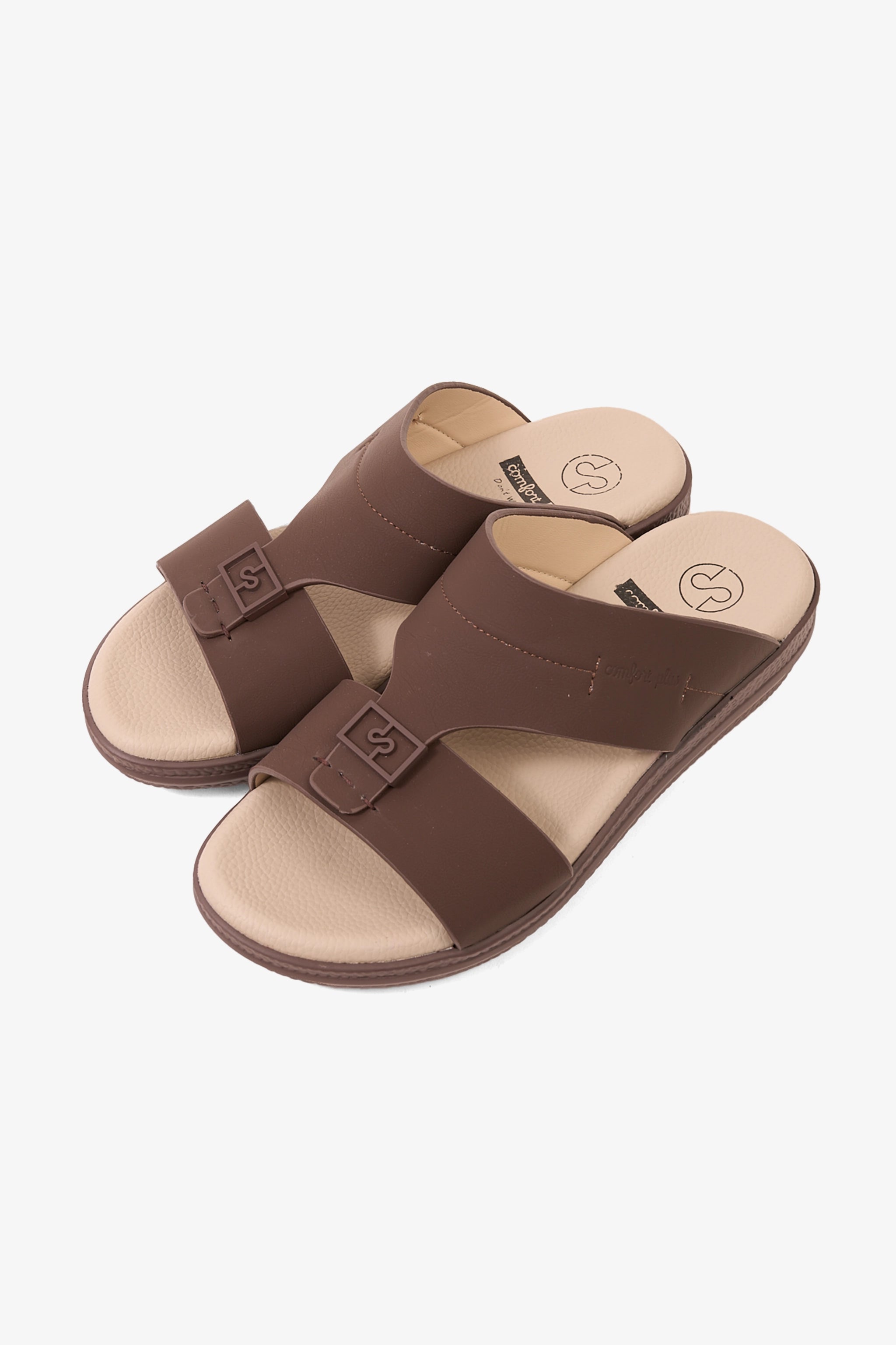 COMFORT PLUS ZEN BALANCE ARABIC SANDALS COFFEE - Seventy7
