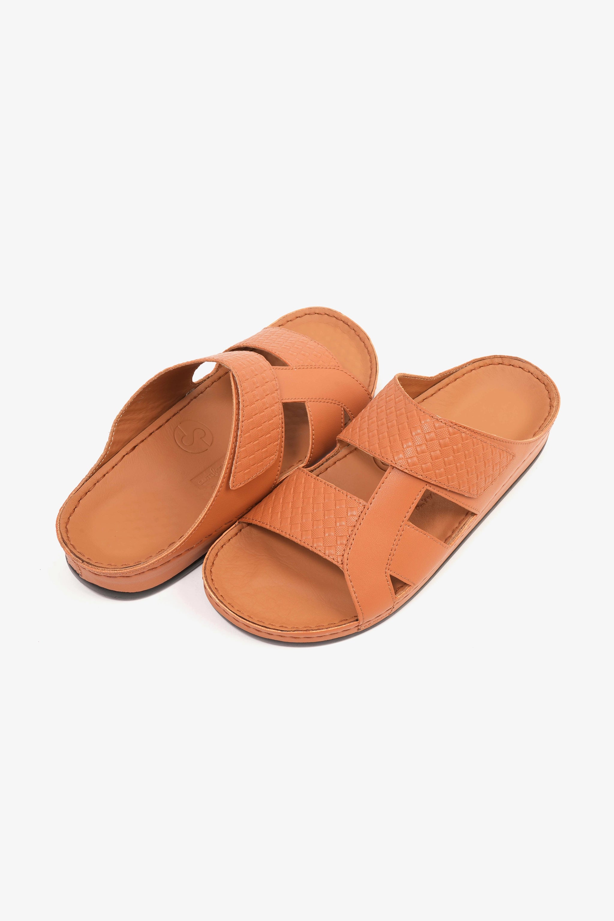 COMFORT PLUS MENS SANDALS  -  AV05 TAN