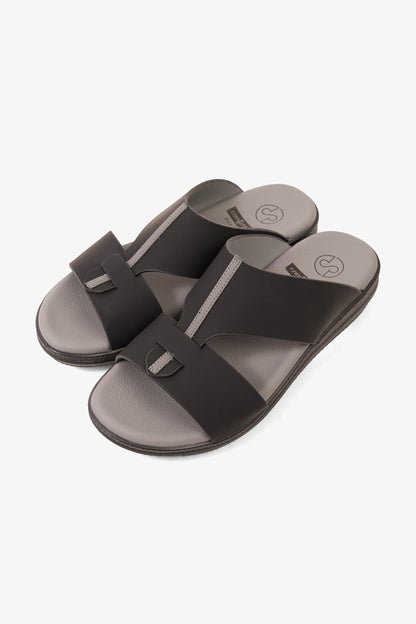 COMFORT PLUS GLIDE LUXE ARABIC SANDALS BLACK