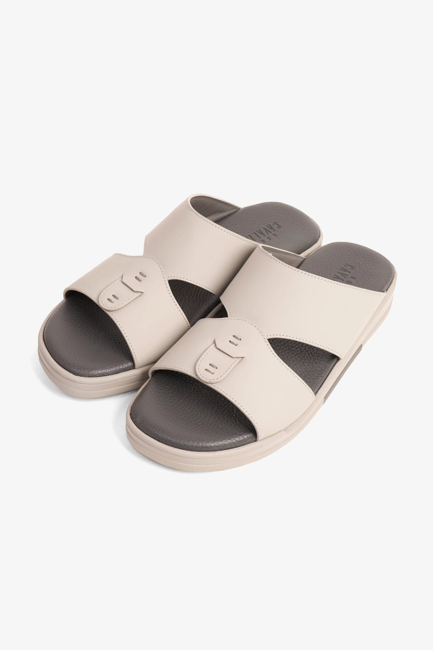 UOMO CAVALIER MENS SANDALS  -  HAR 329 LIGHT GREY