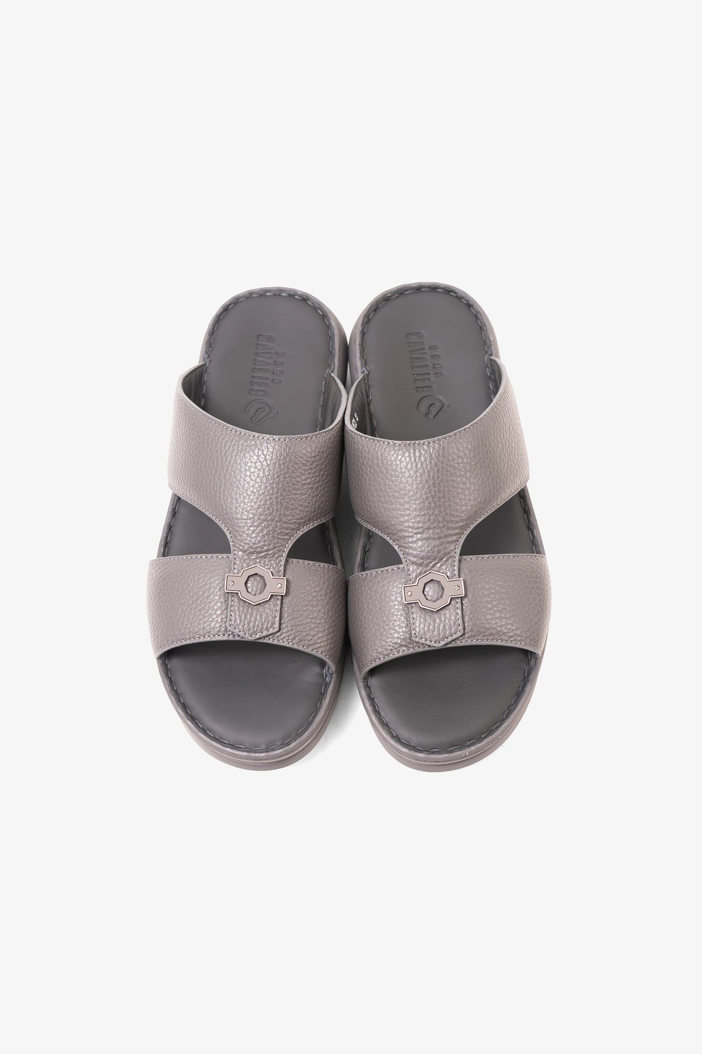CAVALIER MENS SANDALS-ZIP1003 GREY