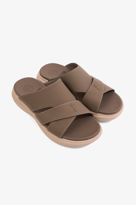 COMFORT PLUS CLOUD STEP ARABIC SANDALS COCOA