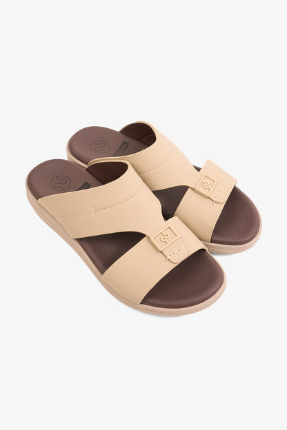 COMFORT PLUS ZEN BALANCE ARABIC SANDALS BEIGE