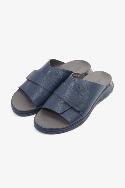 UOMO CAVALIER MEN'S STRAPPY SANDALS NAVY