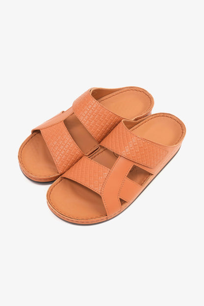 COMFORT PLUS MENS SANDALS  -  AV05 TAN