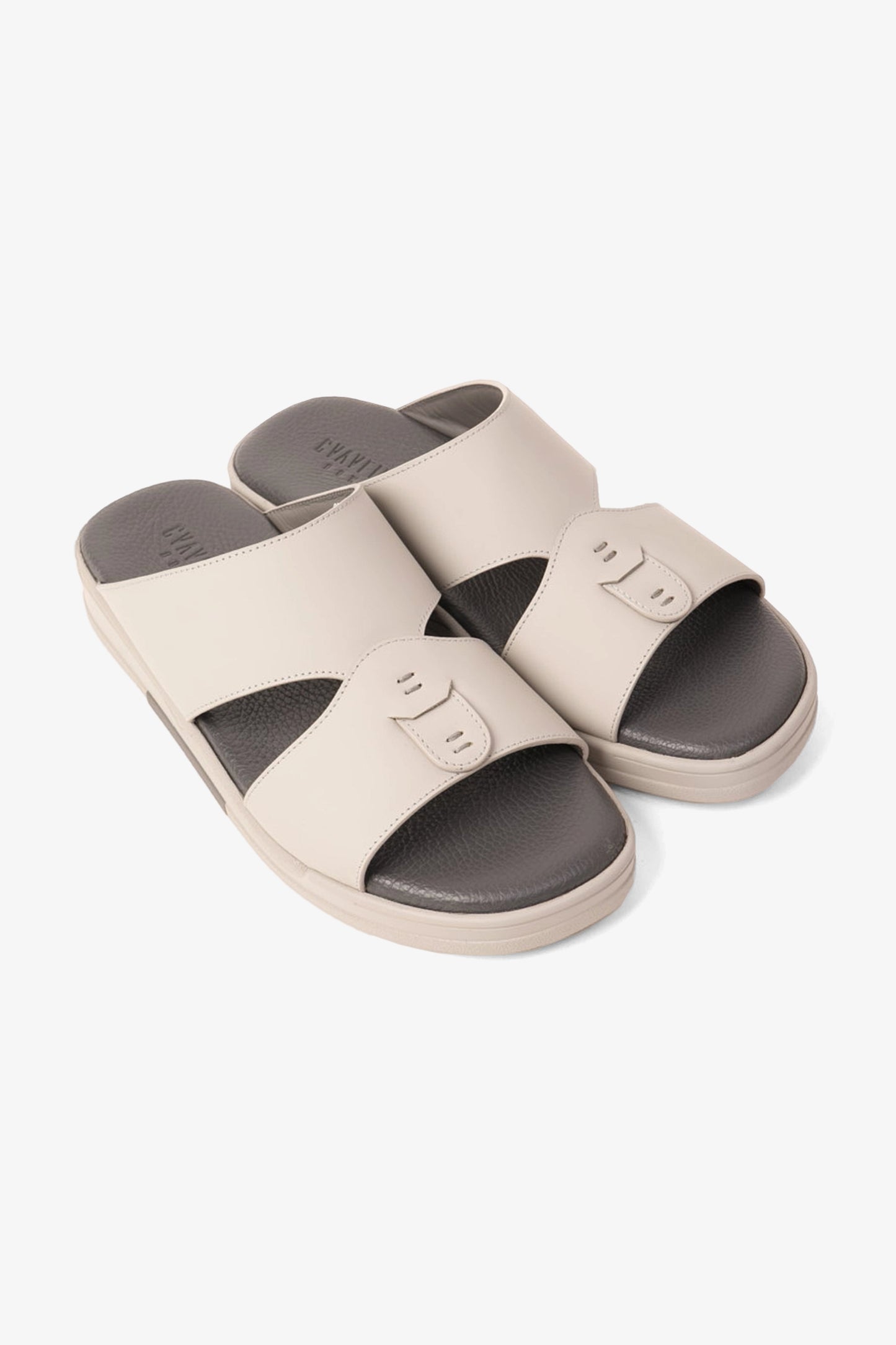 UOMO CAVALIER MENS SANDALS  -  HAR 329 LIGHT GREY