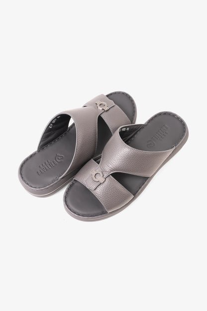 CAVALIER MENS SANDALS-ZIP1003 GREY