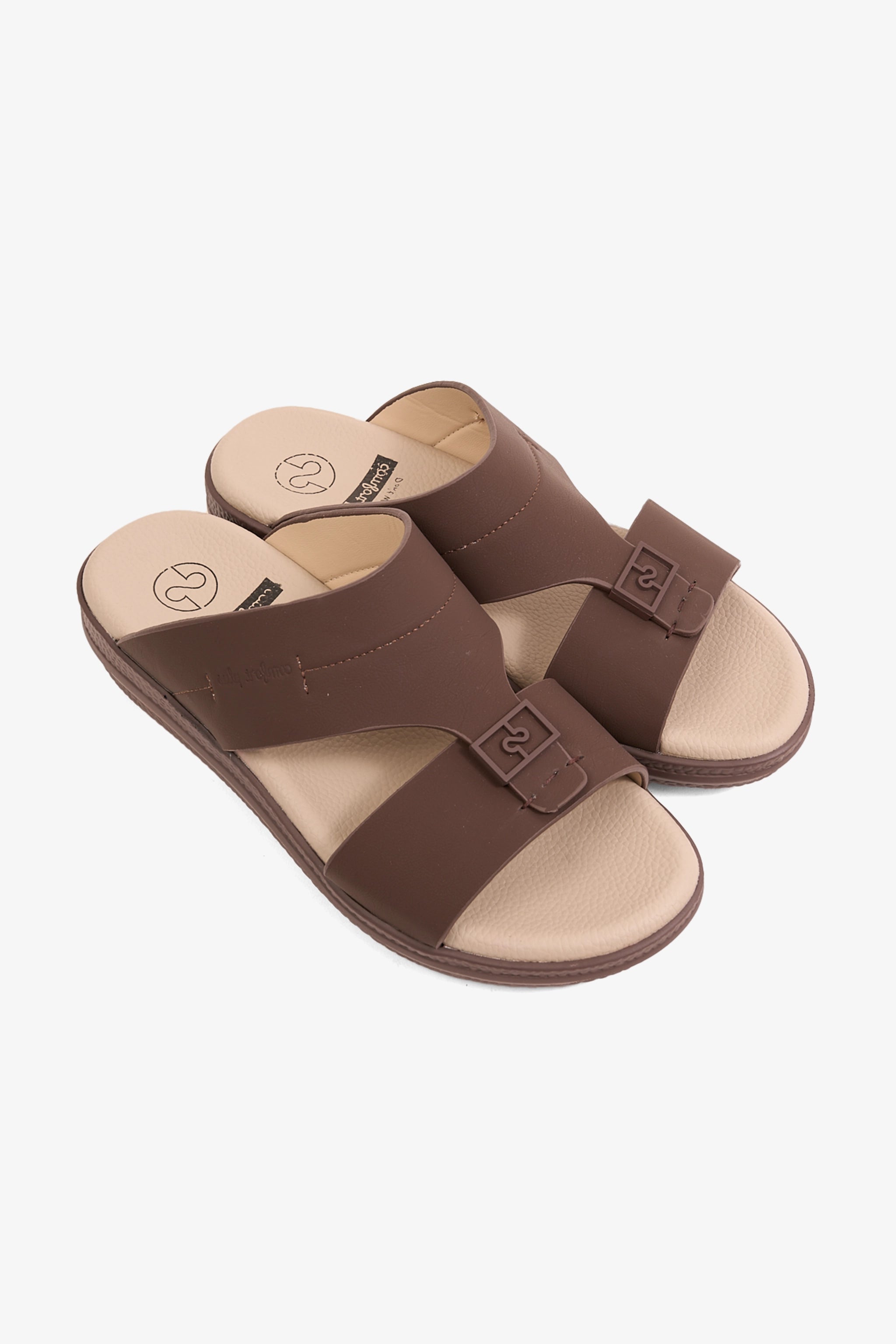 COMFORT PLUS ZEN BALANCE ARABIC SANDALS COFFEE - Seventy7