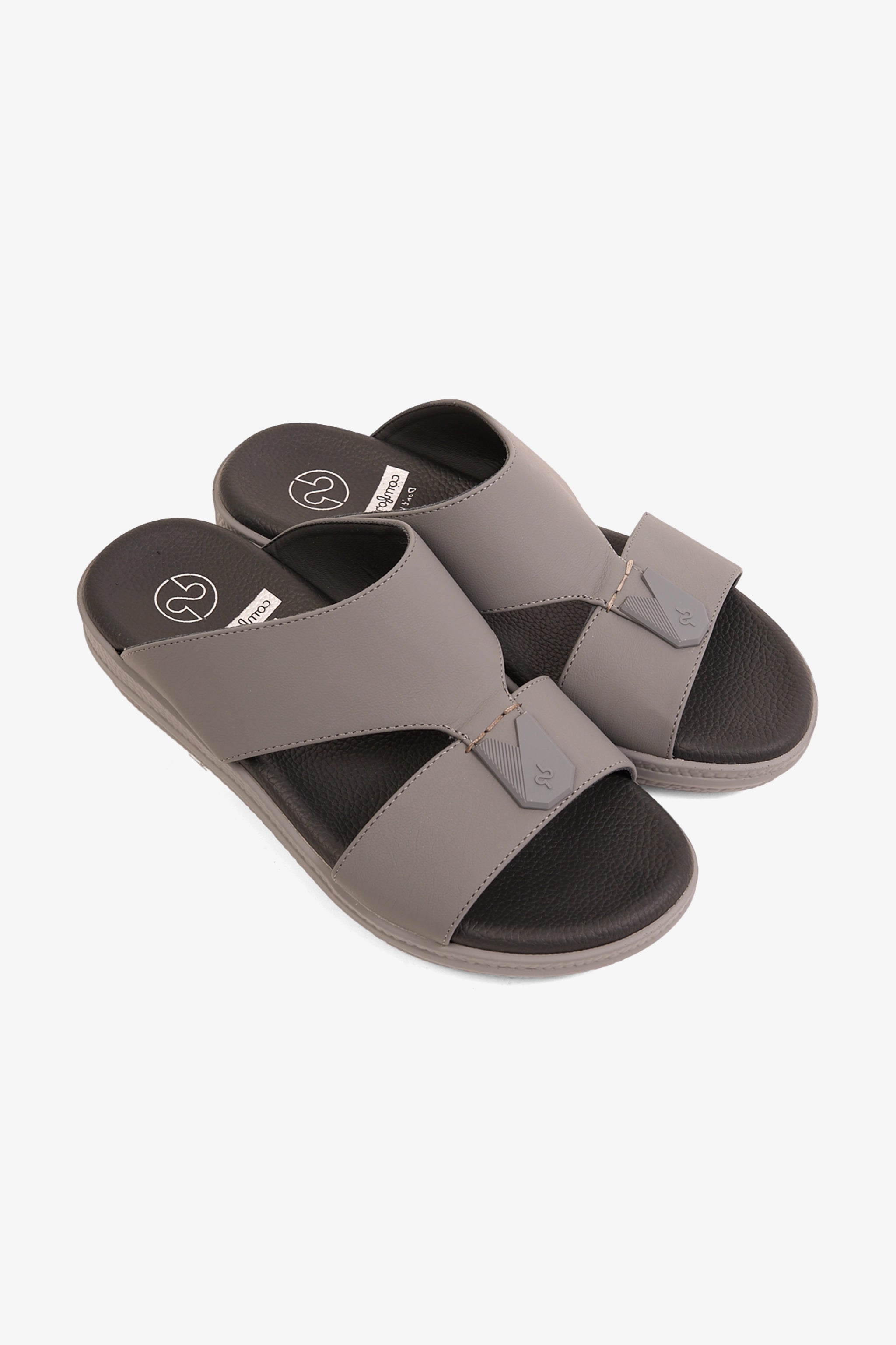 COMFORT PLUS SLEEK CUSHION ARABIC SANDALS GREY