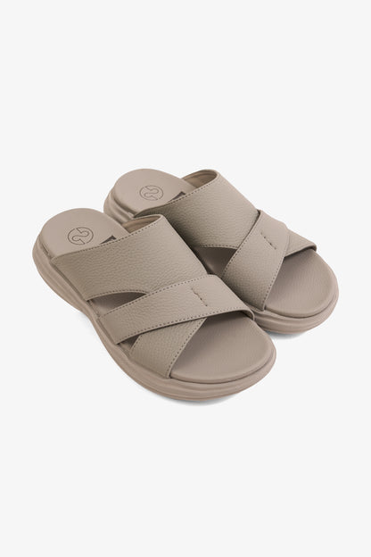 COMFORT PLUS CLOUD STEP ARABIC SANDALS GREY