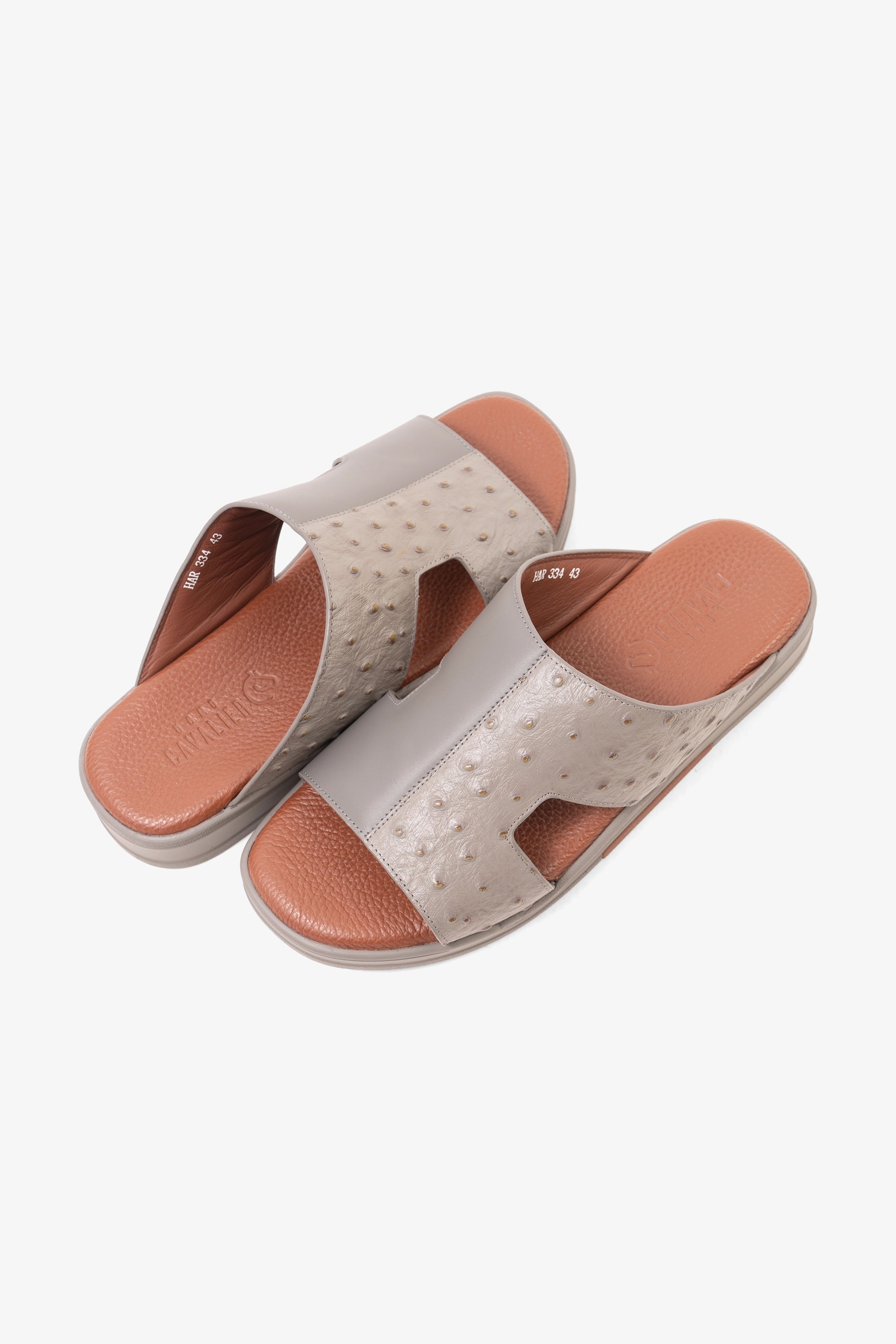 CAVALIER MENS SANDALS - HAR 334 GREY