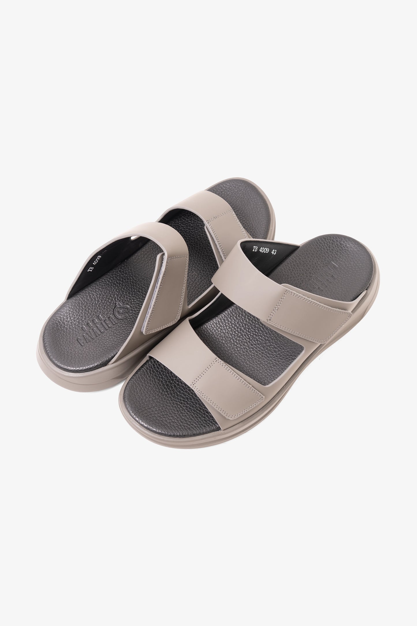 CAVALIER  MENS SANDALS-TB 4009 GREY