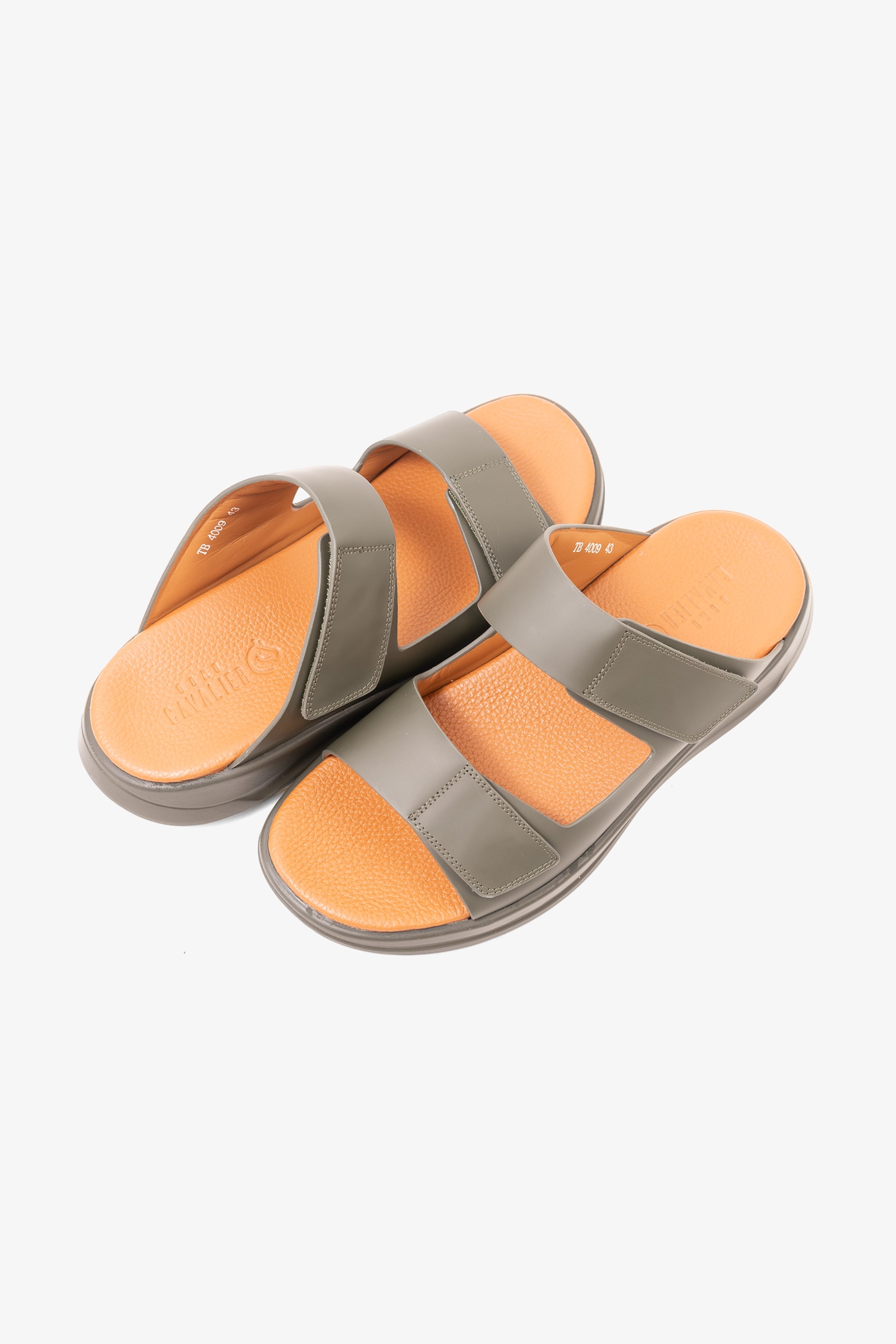 CAVALIER  MENS SANDALS-TB 4009 OLIVE