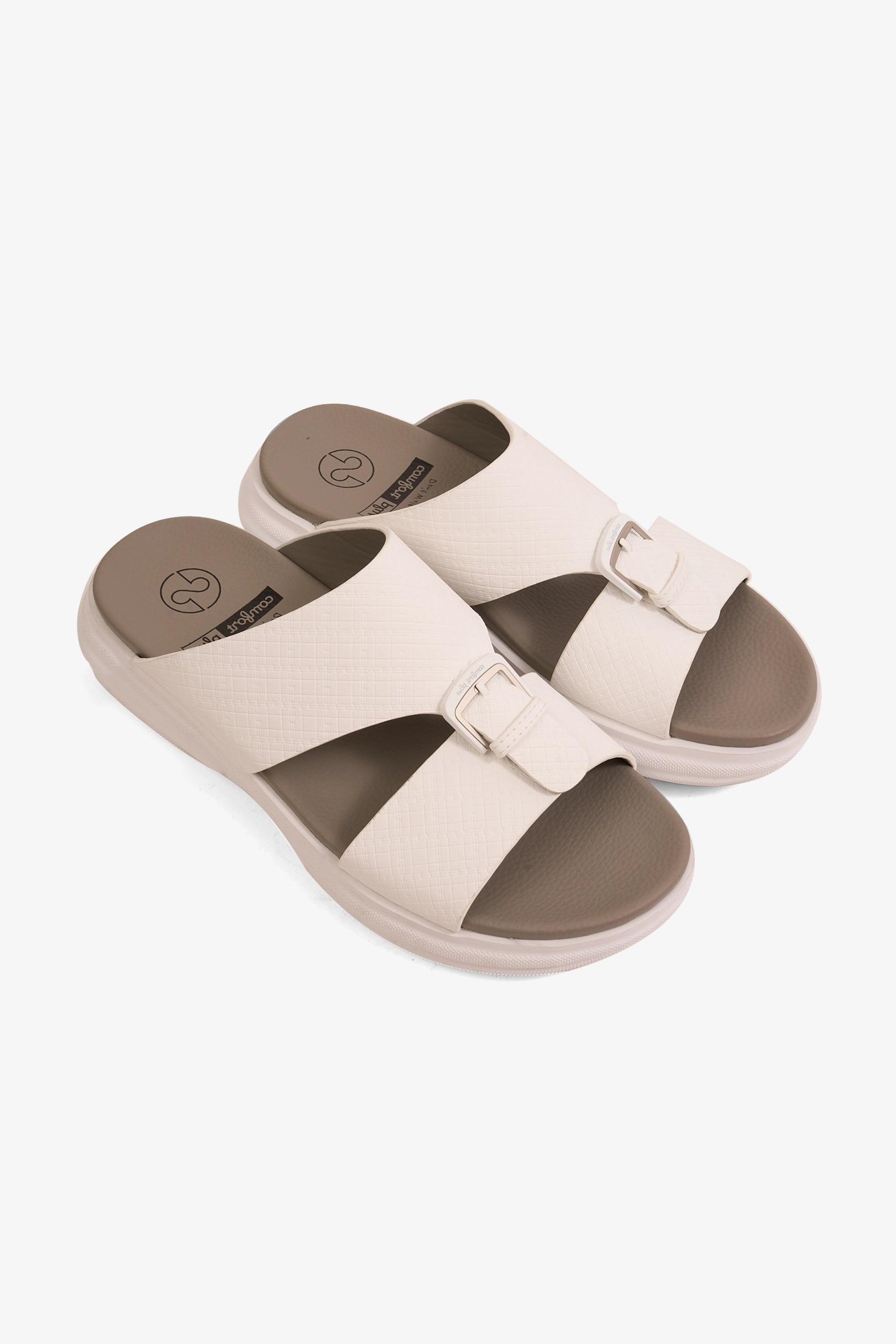 COMFORT PLUS PURE MOTION ARABIC SANDALS WHITE - Seventy7