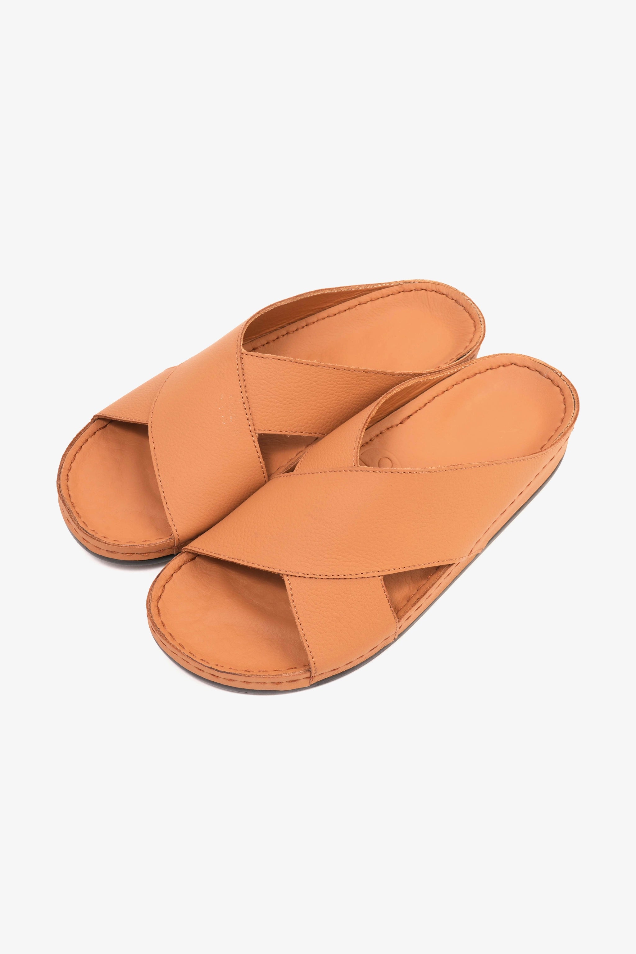 COMFORT PLUS MENS SANDALS  -  AV06 TAN