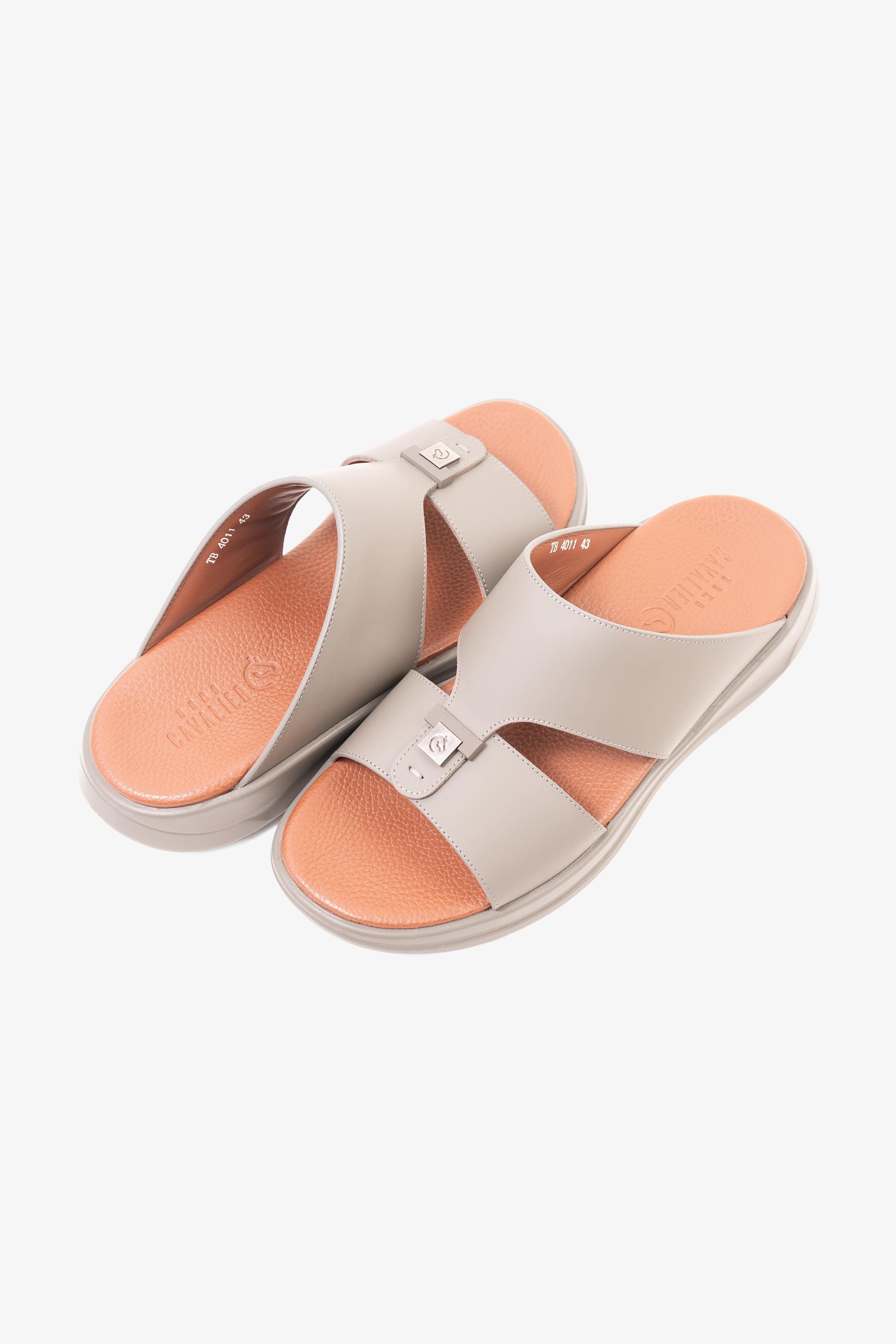 CAVALIER  MENS SANDALS-TB 4011 GREY