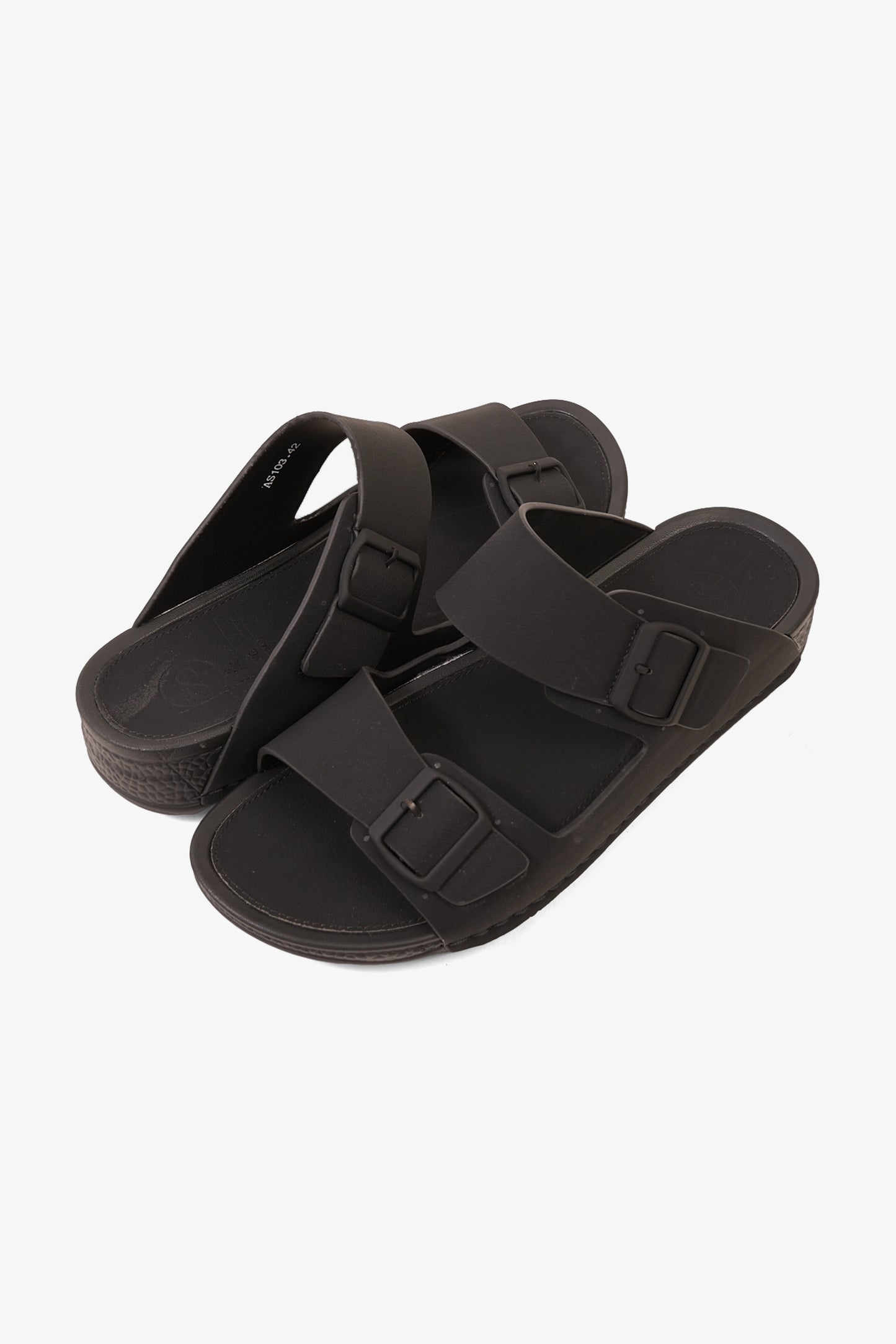 COMFORT PLUS GRAVITY FLOW ARABIC SANDALS BLACK