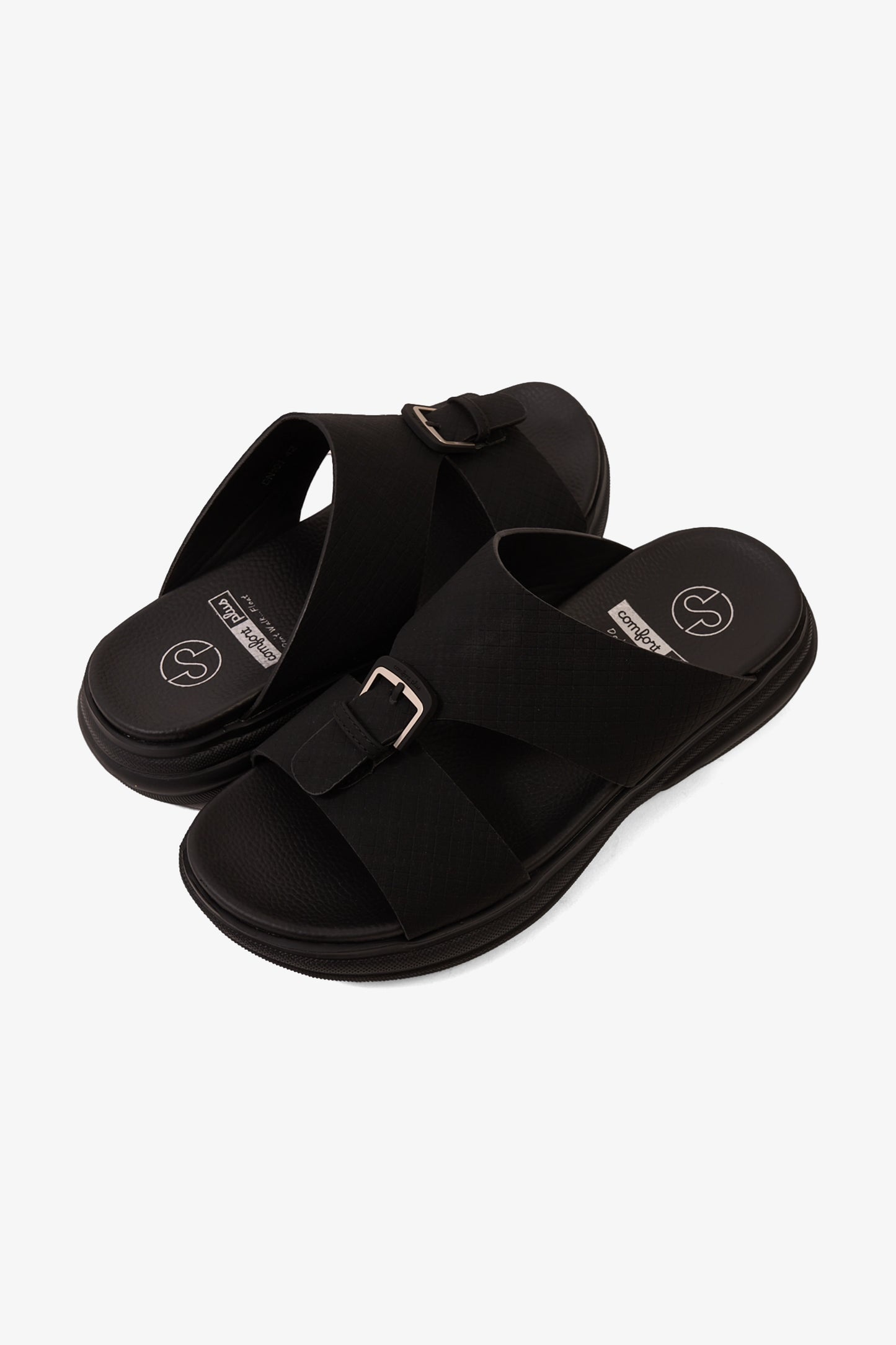 COMFORT PLUS PURE MOTION ARABIC SANDALS BLACK