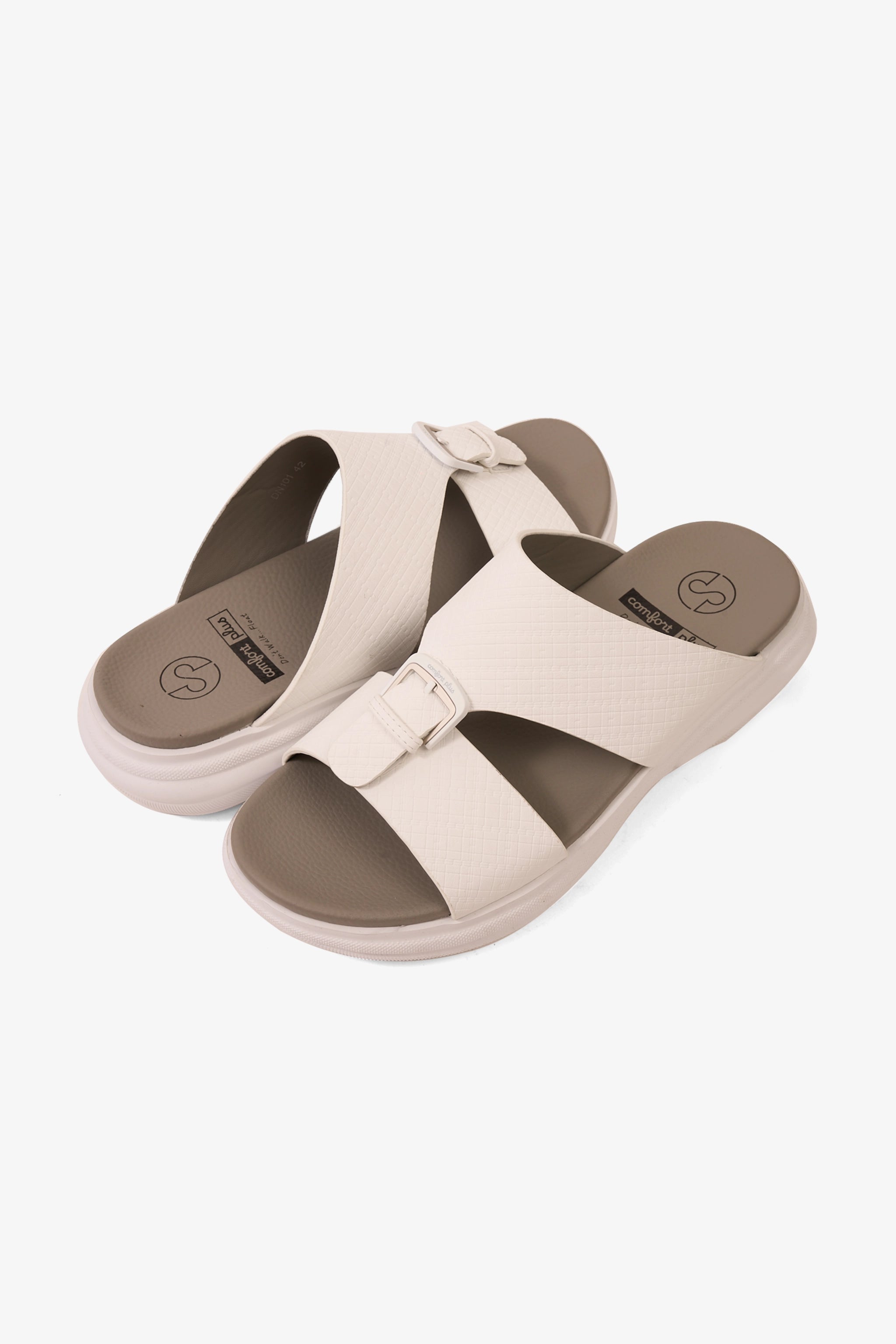 COMFORT PLUS PURE MOTION ARABIC SANDALS WHITE - Seventy7