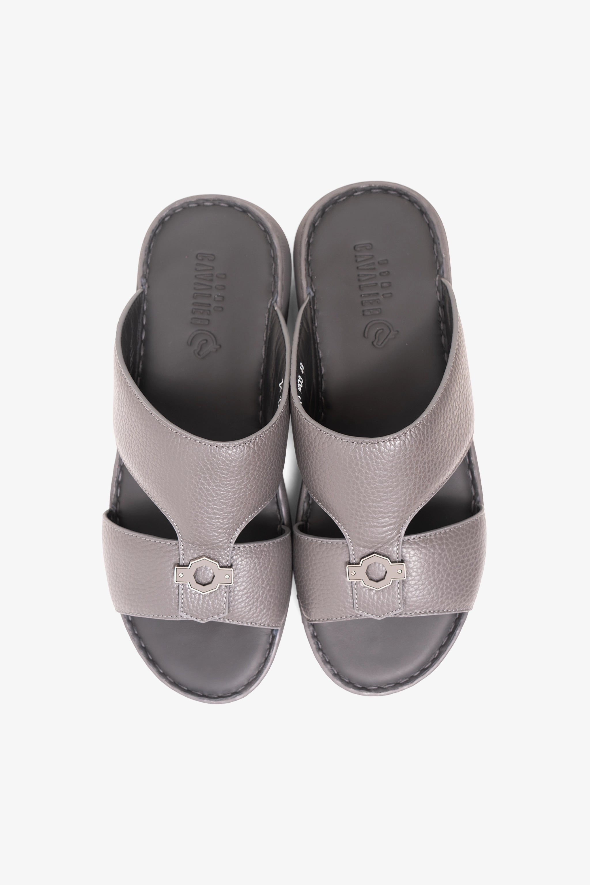 CAVALIER MENS SANDALS-ZIP1003 GREY