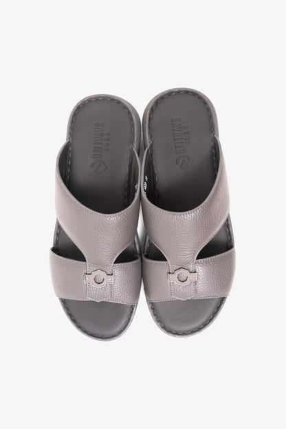 CAVALIER MENS SANDALS-ZIP1003 GREY