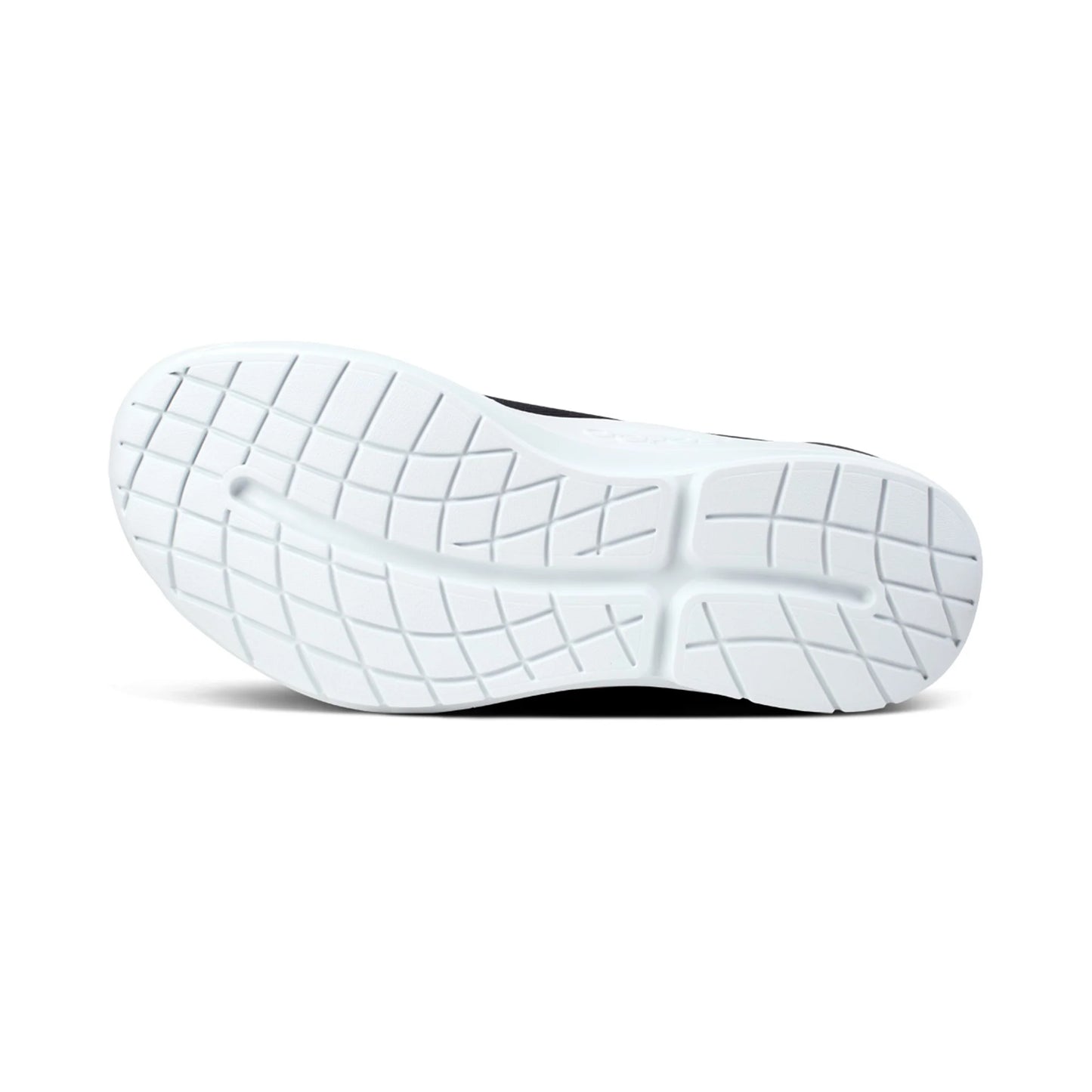 OOFOS MEN'S OOMG SPORT LOW SHOES - WHITE BLACK