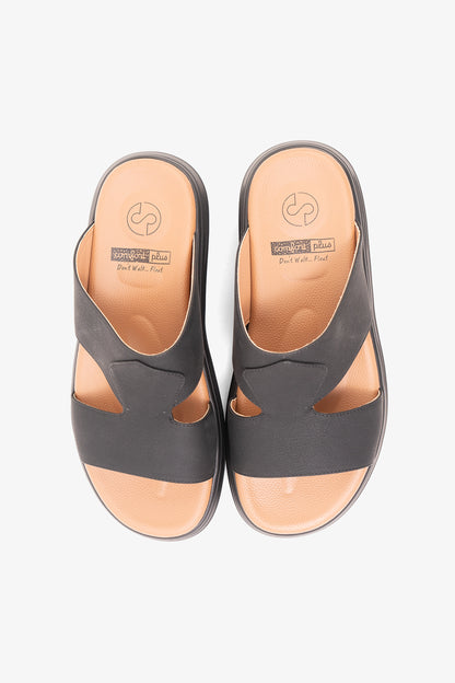 COMFORT PLUS MENS SANDALS-JO103 BLACK