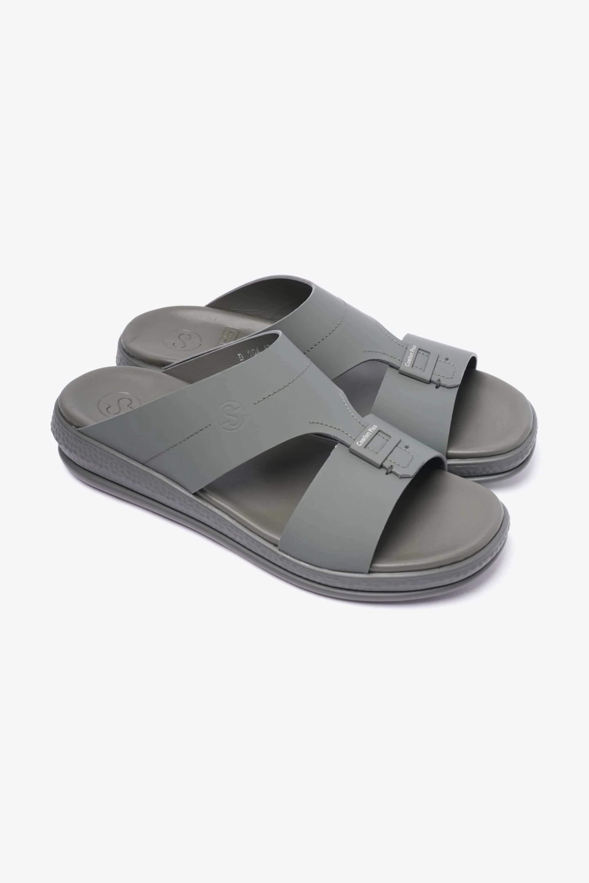 COMFORT PLUS TIMELESS DESIGN MENS SANDALS GREY