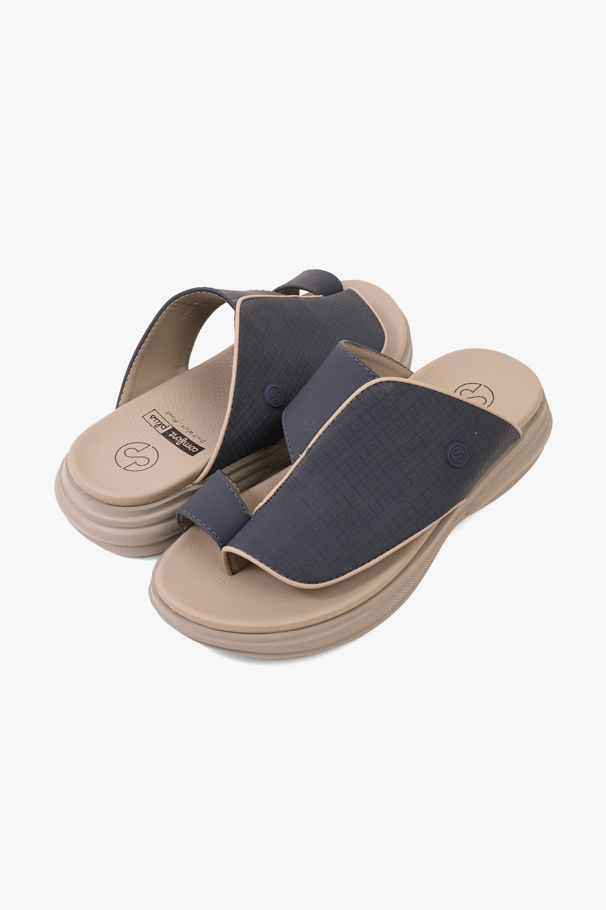COMFORT PLUS IMPERIAL COMFORT ARABIC SANDALS NAVY - Seventy7