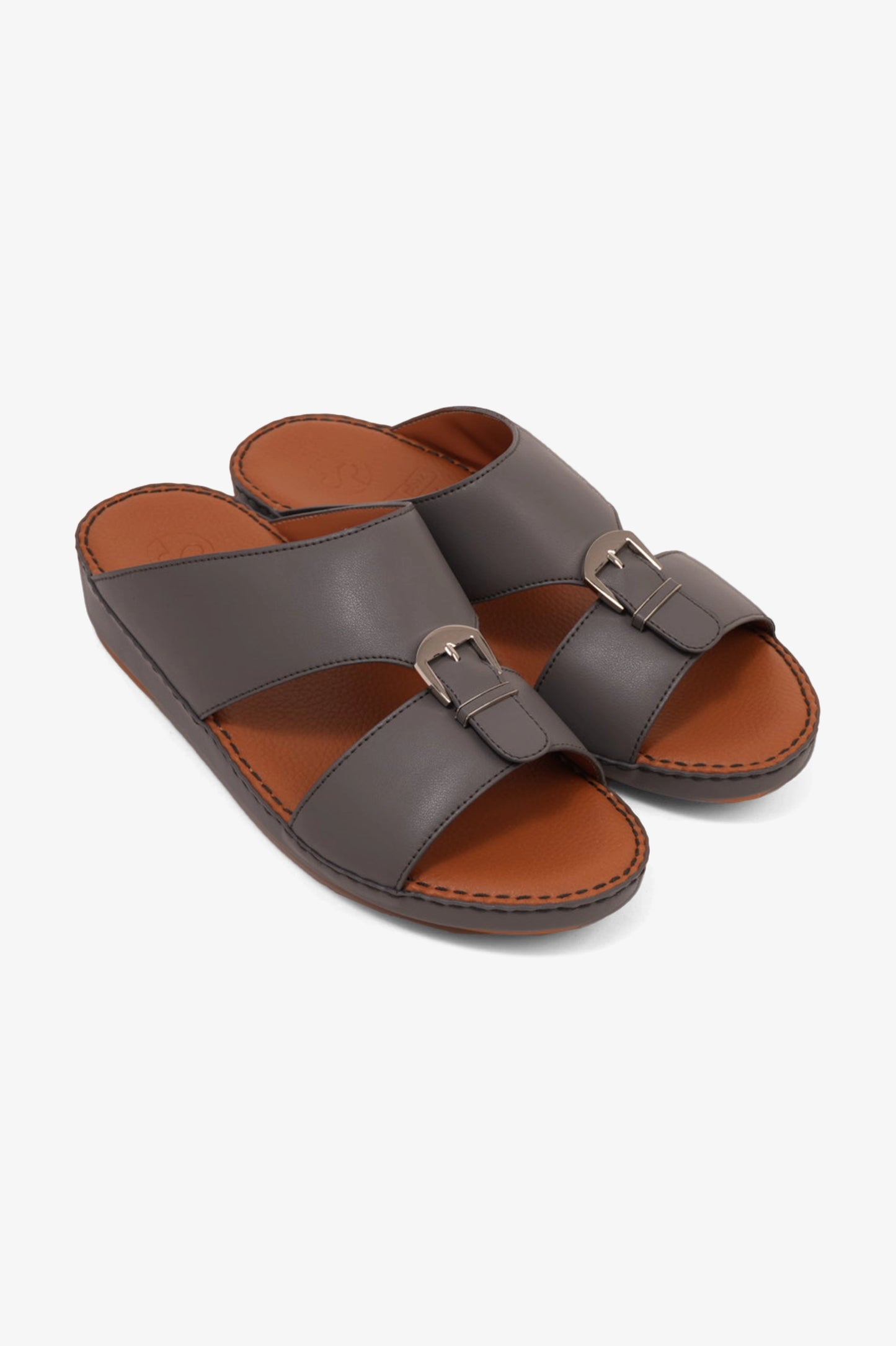 COMFORT PLUS MENS SANDALS  -  7011 DARK GREY